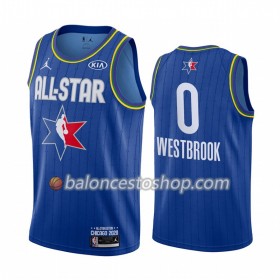 Camiseta Hombre NBA Houston Rockets Russell Westbrook 0 2020 All-Star Jordan Brand Azul Swingman